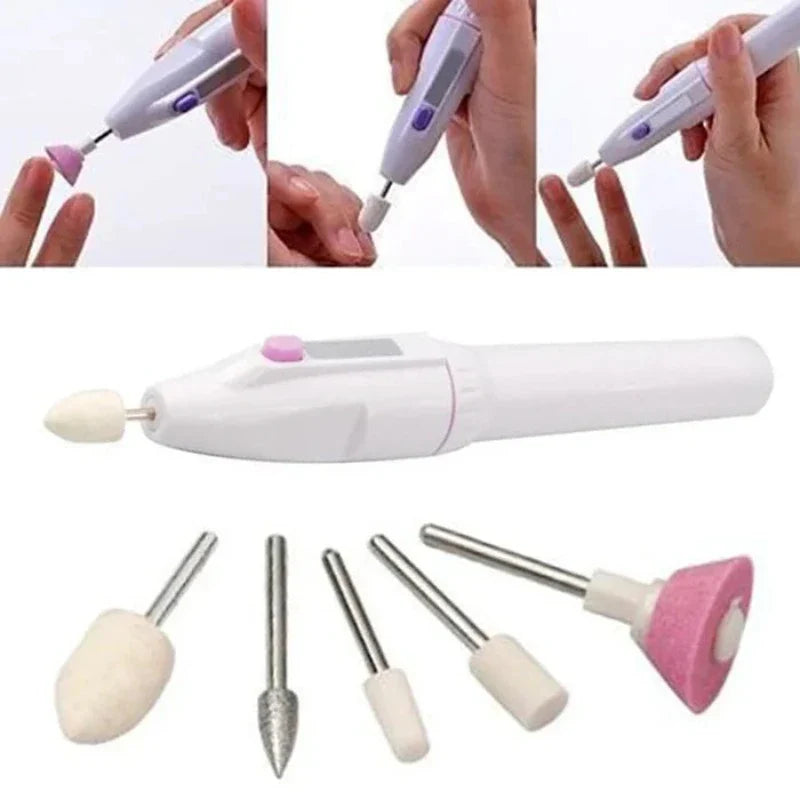 Kit Elétrico Para Manicure 5 Em 1 NailsBeauty