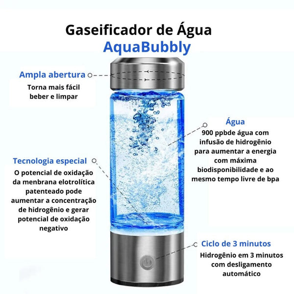 Gaseificador de Água AquaBubbly