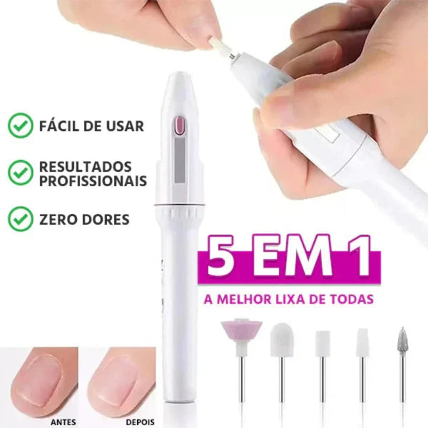 Kit Elétrico Para Manicure 5 Em 1 NailsBeauty